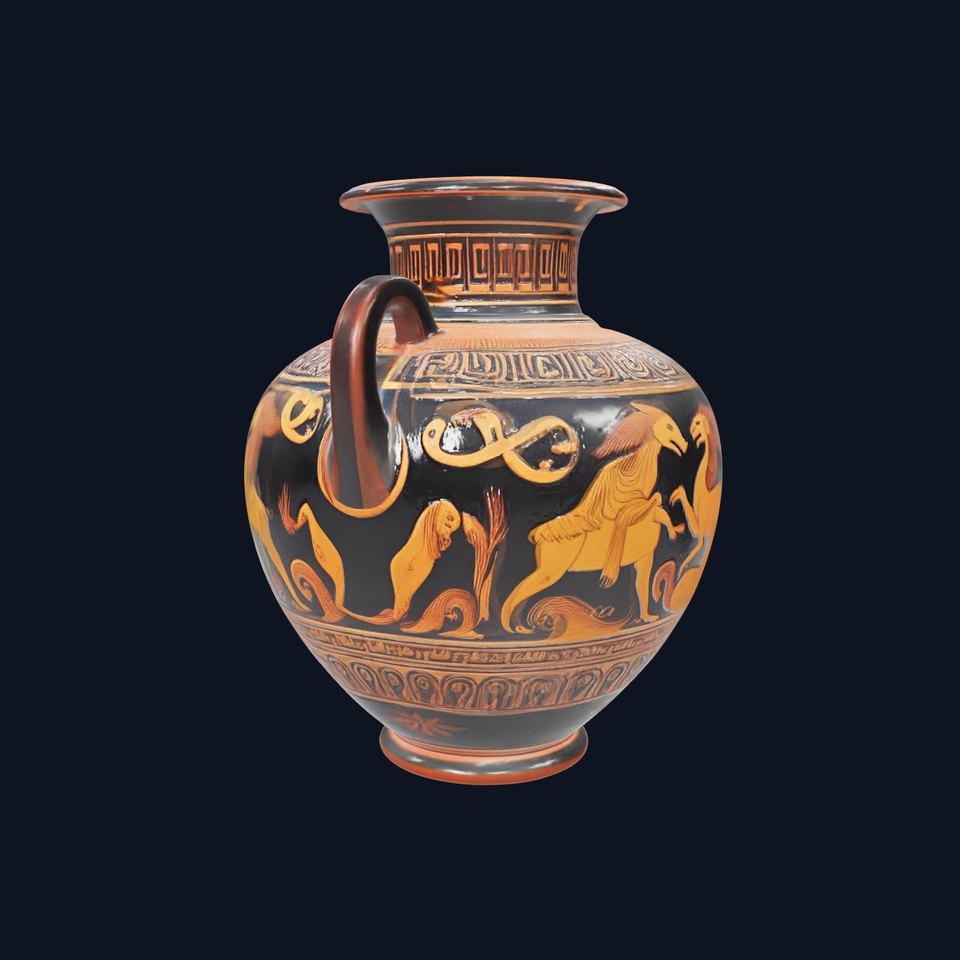 Greek Mythology Amphora model pack